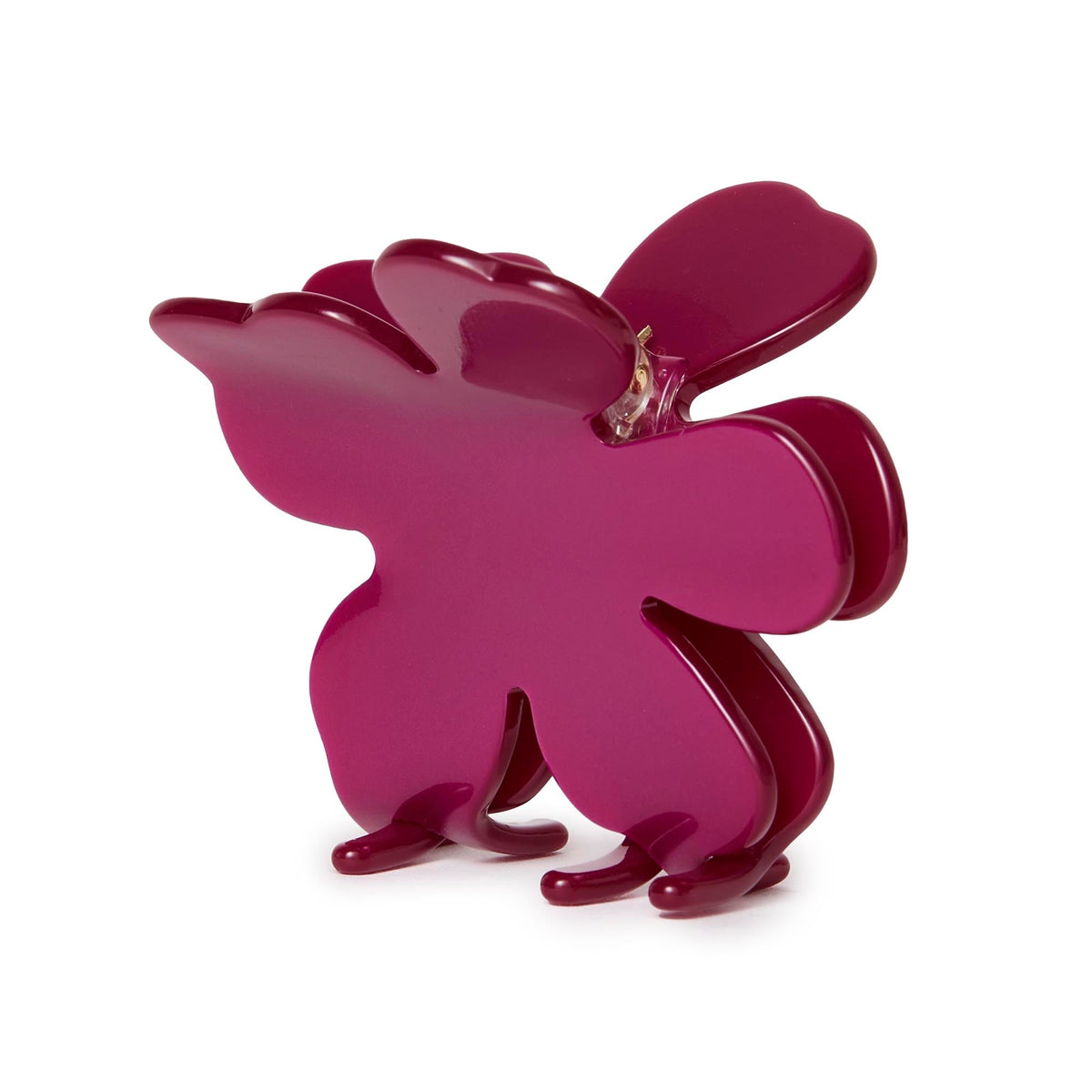 Lele Sadoughi HAIR RASPBERRY LILY CLAW CLIP