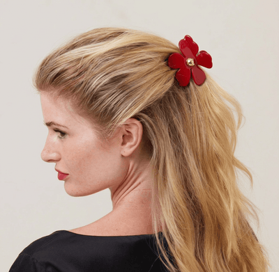 Lele Sadoughi HAIR SCARLET LILY CLAW CLIP