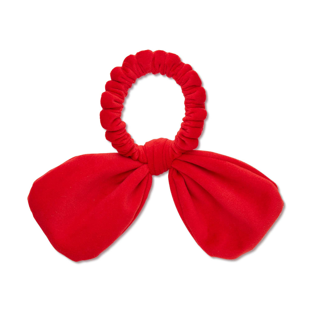 Lele Sadoughi HAIR SF 49ERS LELE X NFL RED BOW SCRUNCHIE