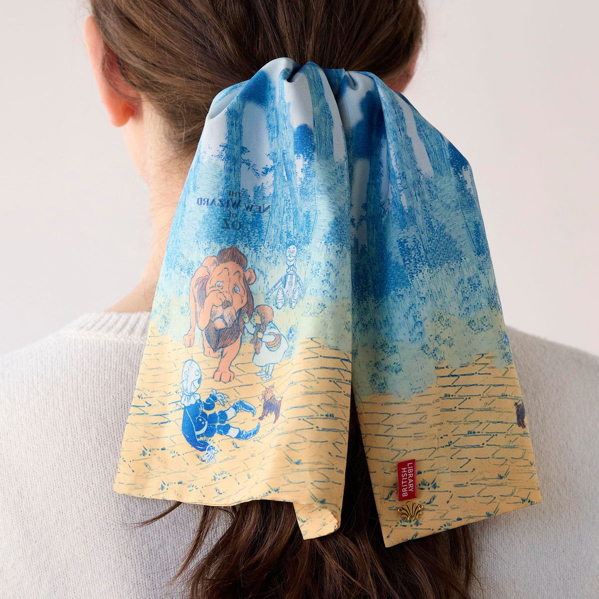 Lele Sadoughi HAIR THE NEW WIZARD OF OZ SCARF SCRUNCHIE