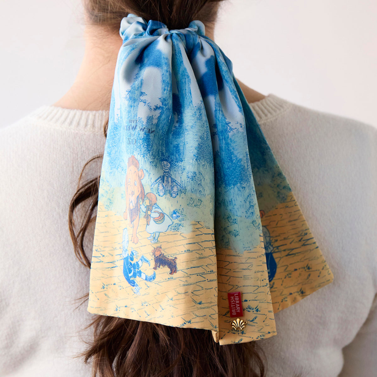 Lele Sadoughi HAIR THE NEW WIZARD OF OZ SCARF SCRUNCHIE