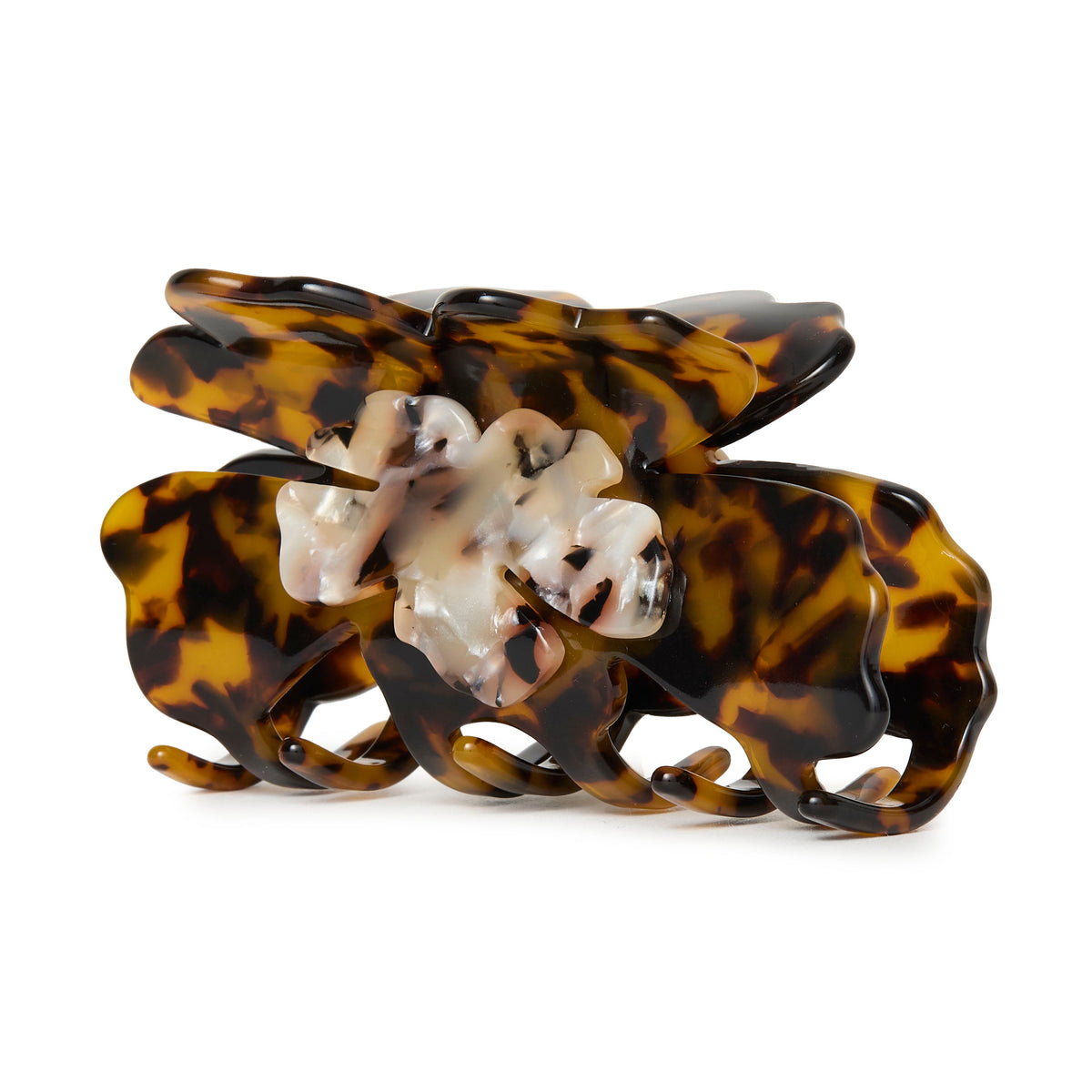Lele Sadoughi HAIR TORTOISE HIBISCUS CLAW CLIP