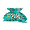 Lele Sadoughi HAIR TURQUOISE CRYSTAL CLUSTER CLAW CLIP