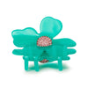 LELE SADOUGHI HAIR TURQUOISE SEA LILY CLAW CLIP