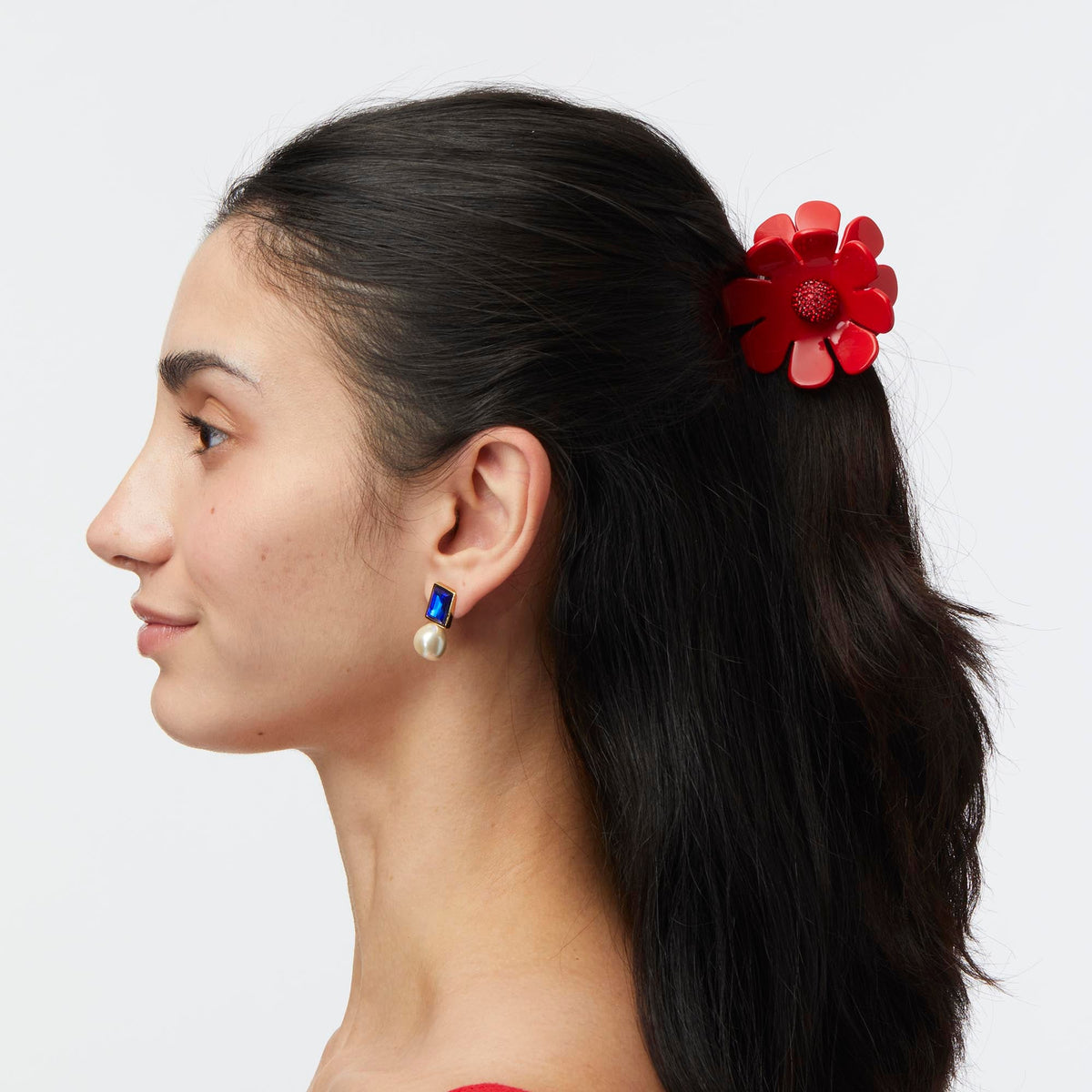 LELE SADOUGHI HARD HAIR FIRE DAISY CLAW CLIP