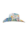 Lele Sadoughi HAT FINICKY BUTTERFLY FABRIC COVERED COWBOY HAT