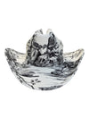 Lele Sadoughi HAT NOIR TOILE FABRIC COVERED COWBOY HAT