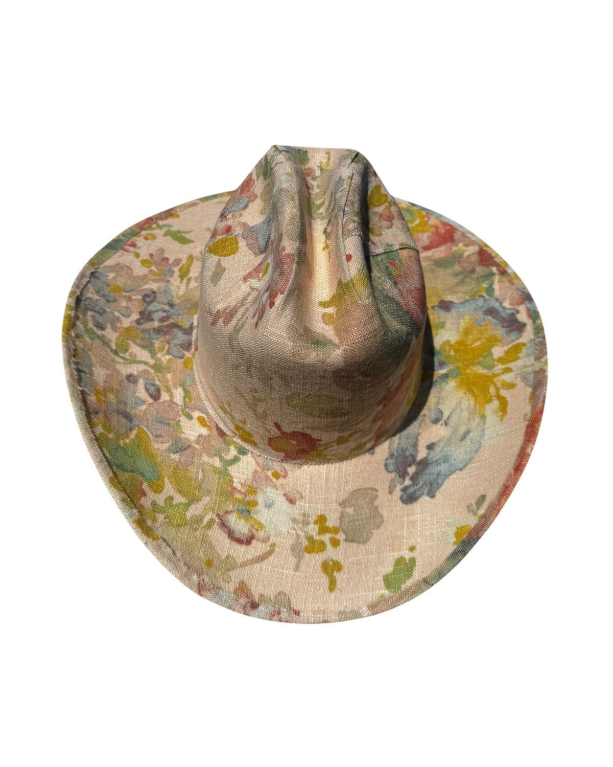 Lele Sadoughi HAT PETALWASH FABRIC COVERED COWBOY HAT
