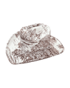Lele Sadoughi HAT SPORTING TOILE FABRIC COVERED COWBOY HAT