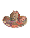 Lele Sadoughi HAT VALLEY BLOOM FABRIC COVERED COWBOY HAT
