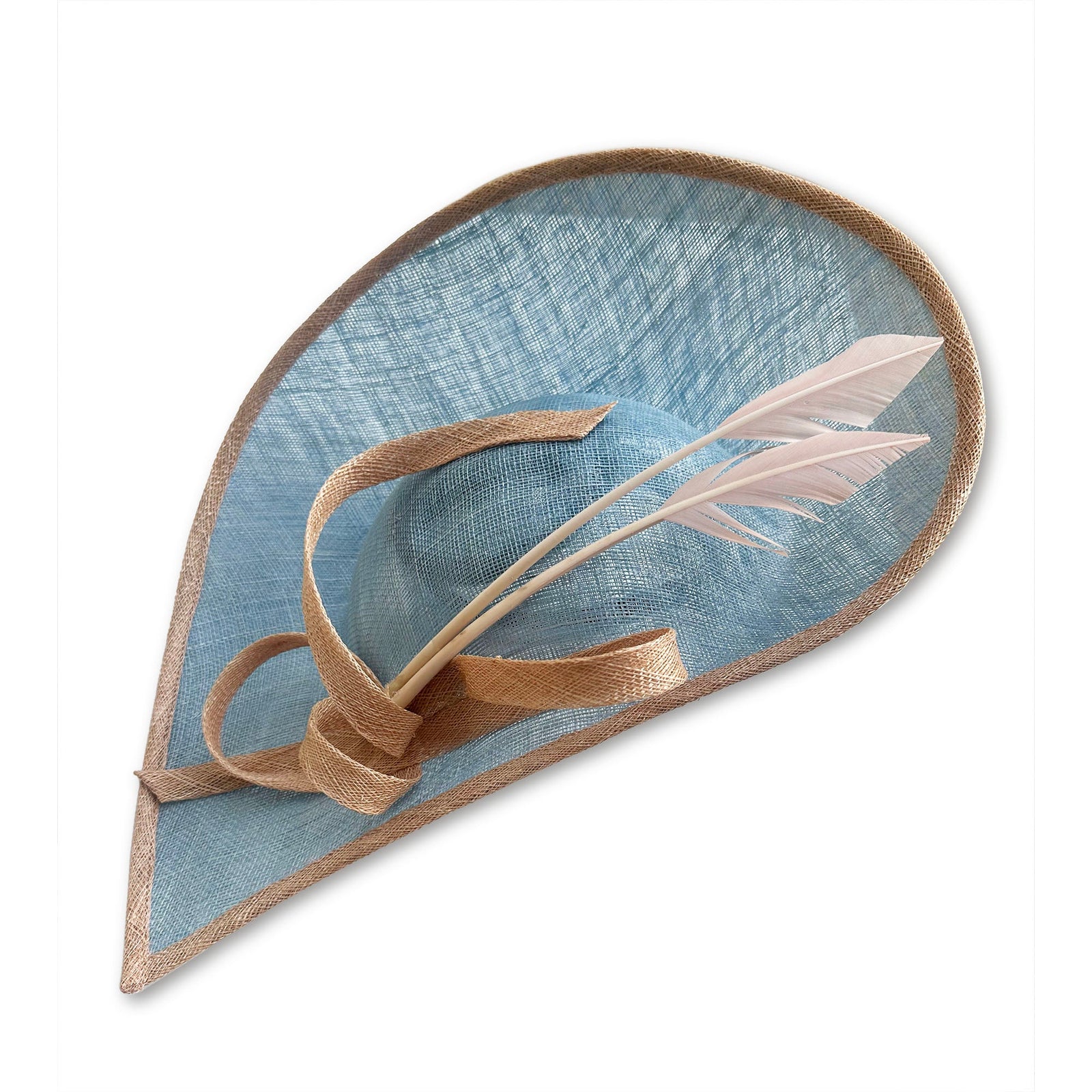 Lele Sadoughi HATS BEIGE NUDE WENDY FASCINATOR