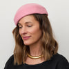 Lele Sadoughi HATS BLUSH BERET PILLBOX HAT