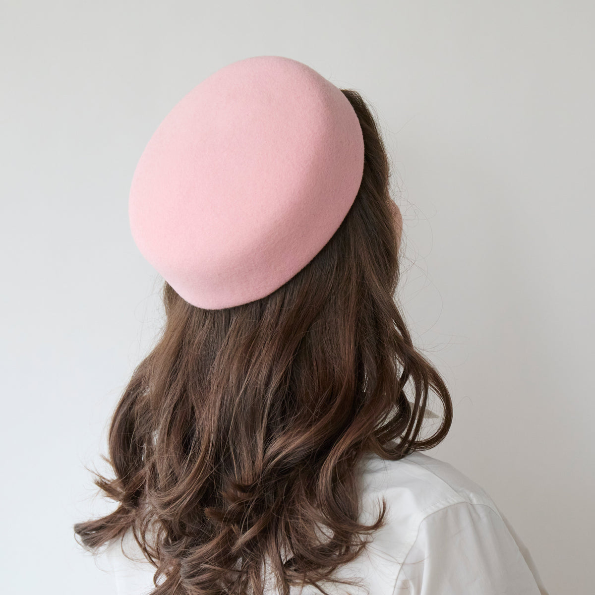 Lele Sadoughi HATS BLUSH WOOL FELT PILLBOX HAT