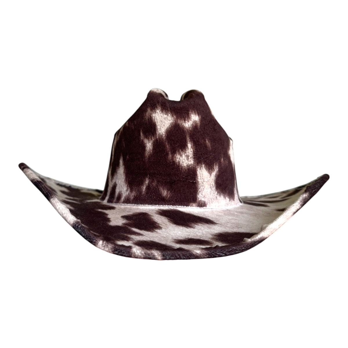 Lele Sadoughi HATS DAIRY MOCHA FABRIC COVERED COWBOY HAT