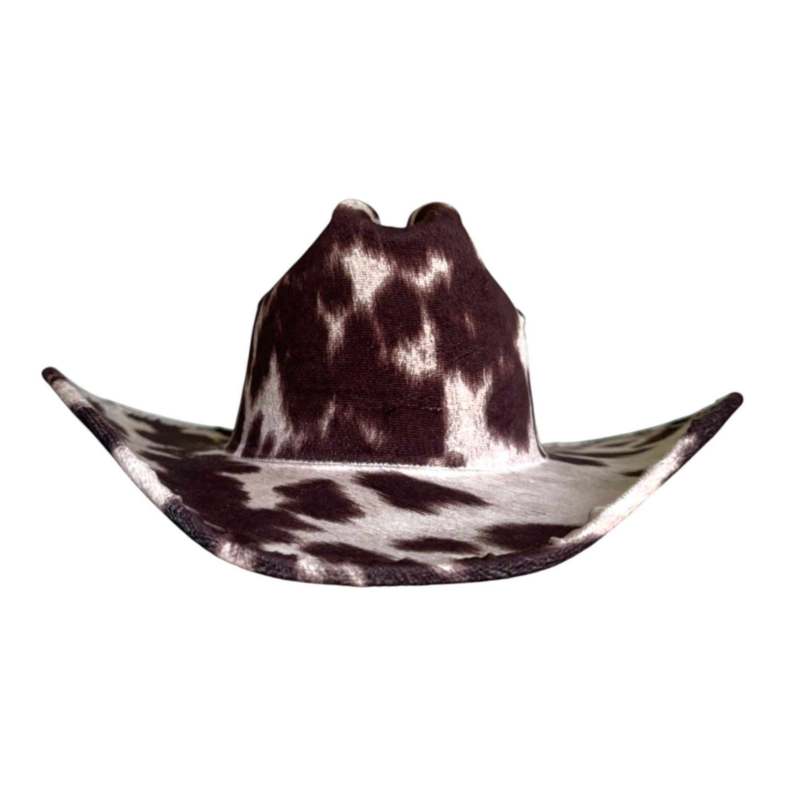 Lele Sadoughi HATS DAIRY MOCHA FABRIC COVERED COWBOY HAT