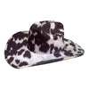 Lele Sadoughi HATS DAIRY MOCHA FABRIC COVERED COWBOY HAT
