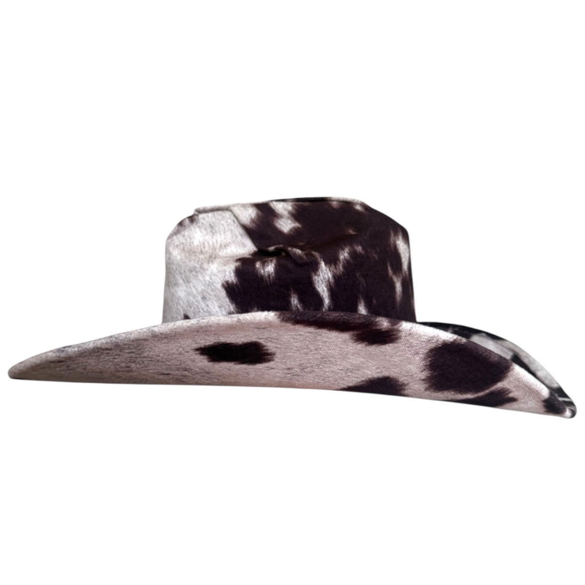 Lele Sadoughi HATS DAIRY MOCHA FABRIC COVERED COWBOY HAT