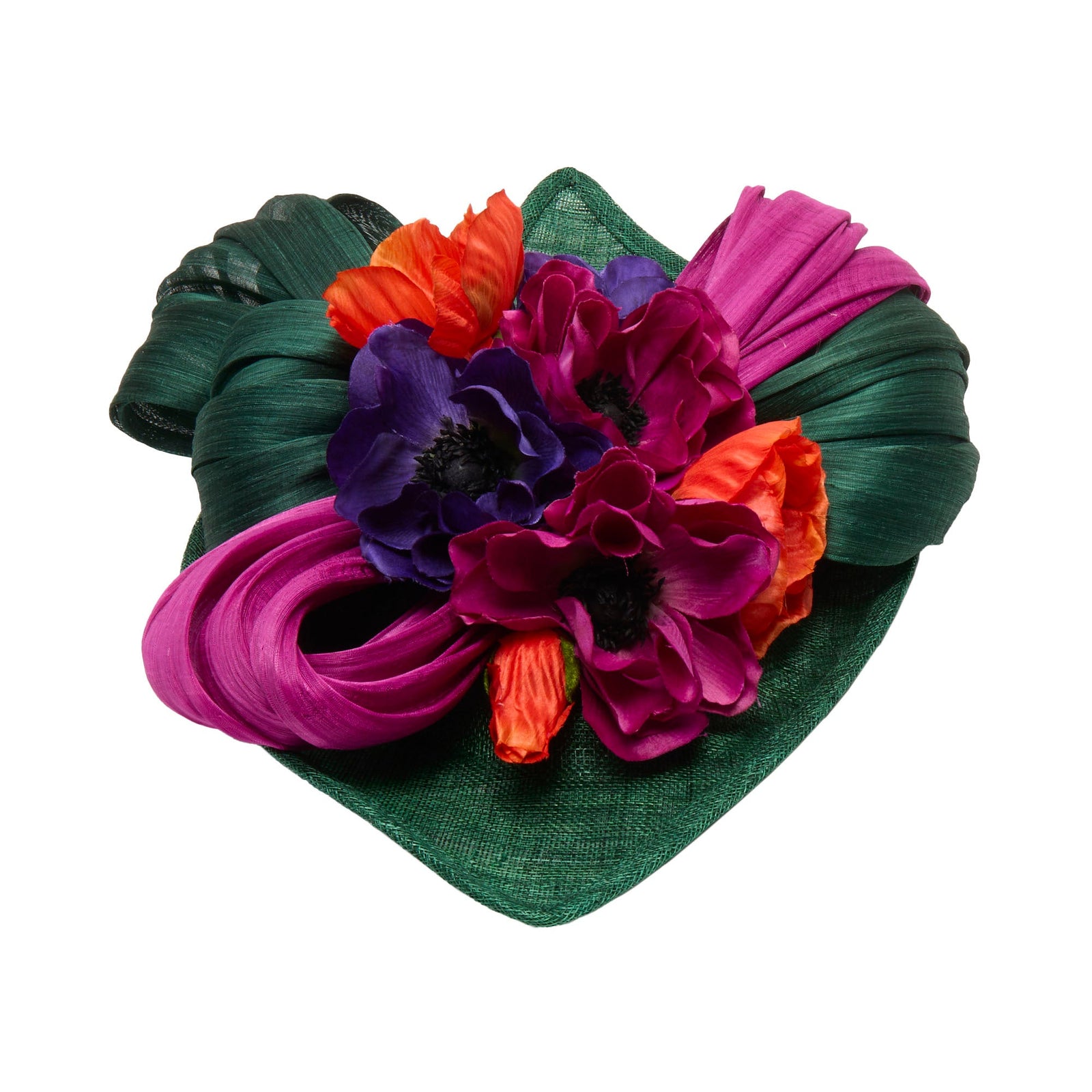FOREST POPPY LELE SADOUGHI x KGB ONE-OF-A-KIND FASCINATOR