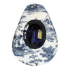 Lele Sadoughi HATS INDIGO TOILE FABRIC COVERED COWBOY HAT
