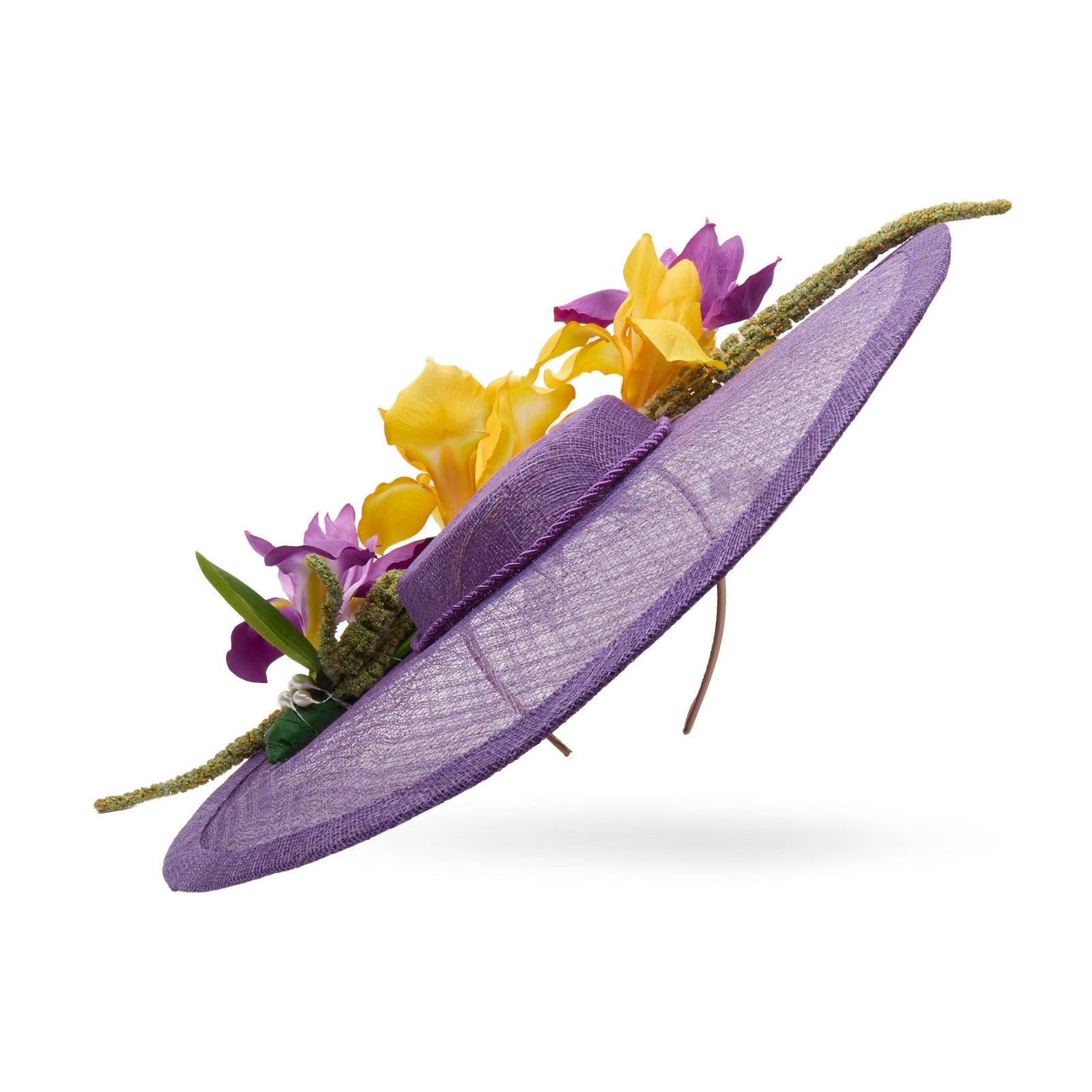 LELE SADOUGHI HATS IRIS MEADOW LELE SADOUGHI x KGB ONE-OF-A-KIND FASCINATOR HAT