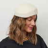 Lele Sadoughi HATS IVORY BERET PILLBOX HAT