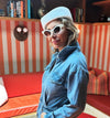 Lele Sadoughi HATS IVORY CONTOURED STRAW WEAVE PILLBOX HAT