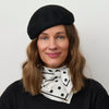 Lele Sadoughi HATS JET BERET PILLBOX HAT