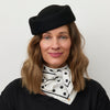 Lele Sadoughi HATS JET CONTOURED PILLBOX HAT