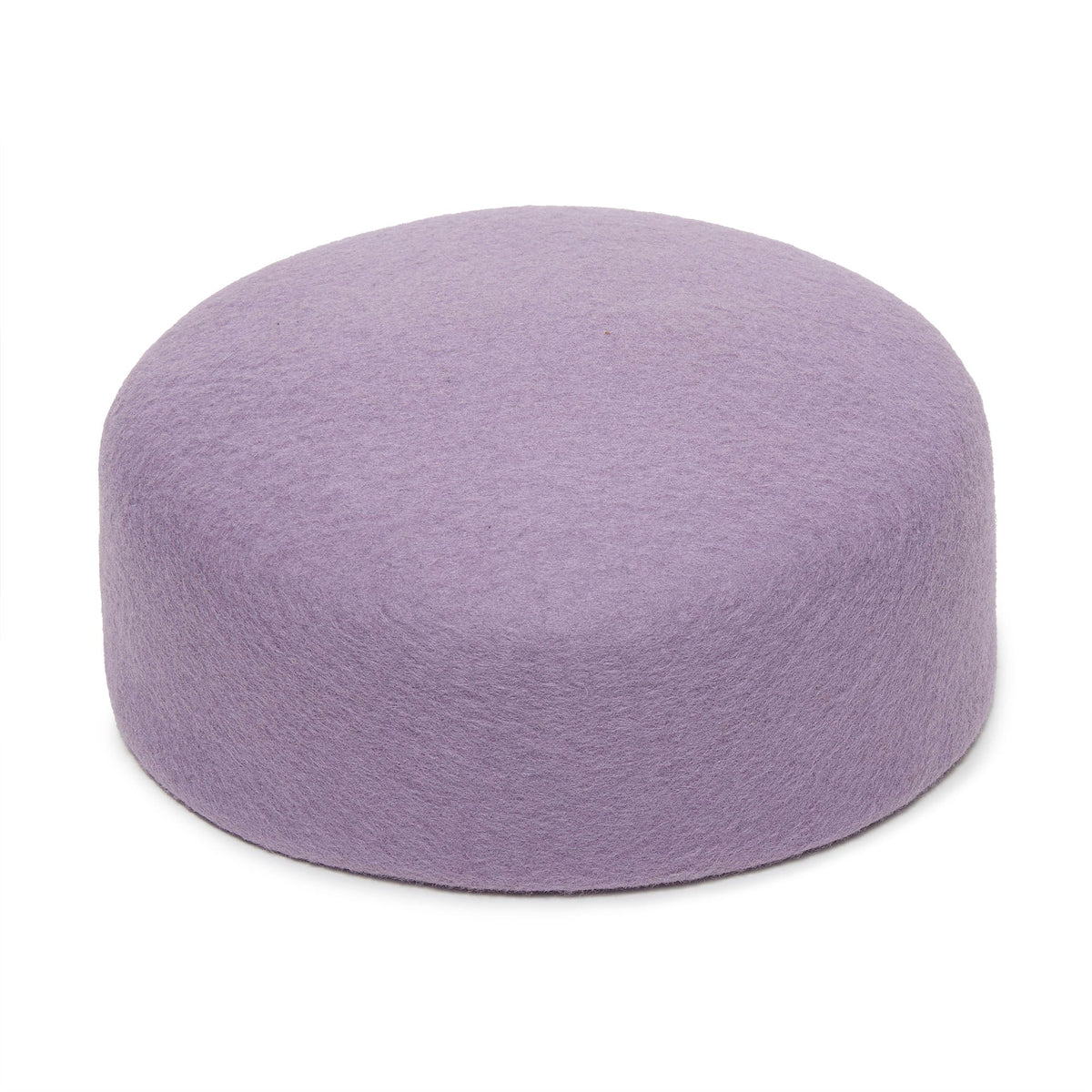 LELE SADOUGHI HATS LAVENDER WOOL FELT PILLBOX HAT