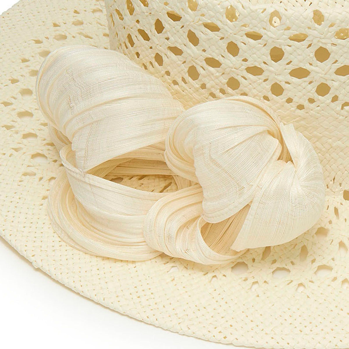 Lele Sadoughi HATS NATURAL ZAHA STRAW HAT