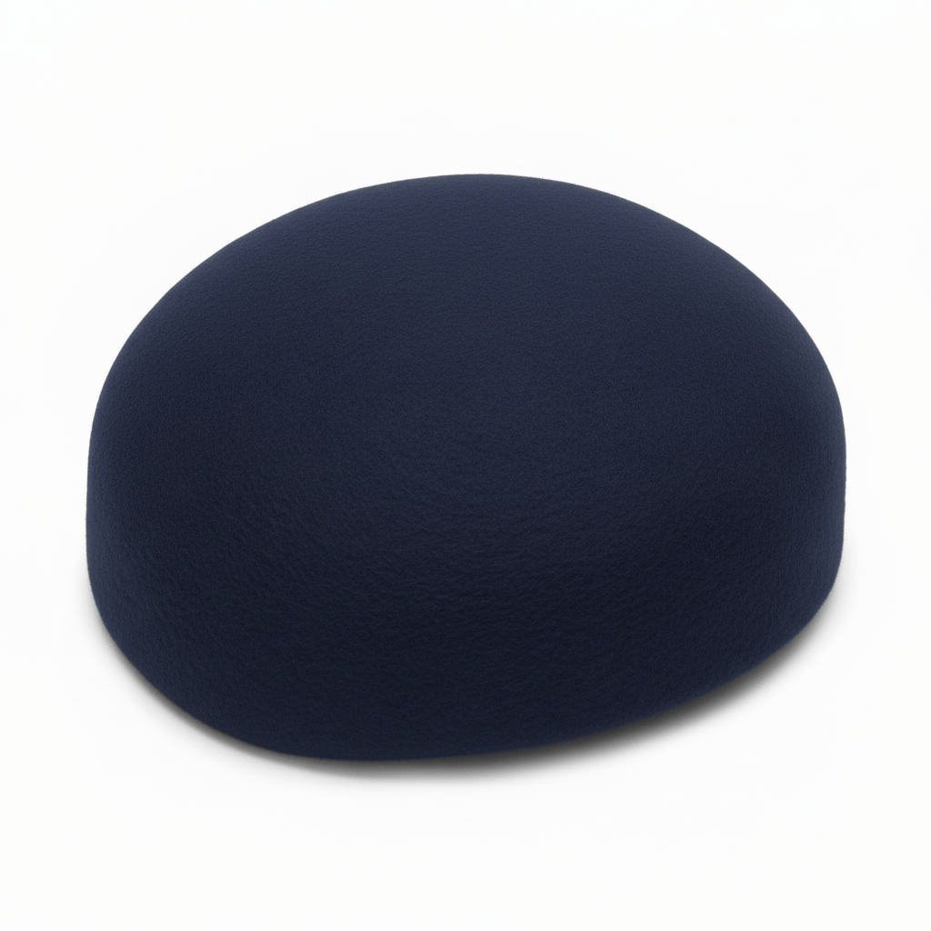 Lele Sadoughi HATS NAVY BERET PILLBOX HAT