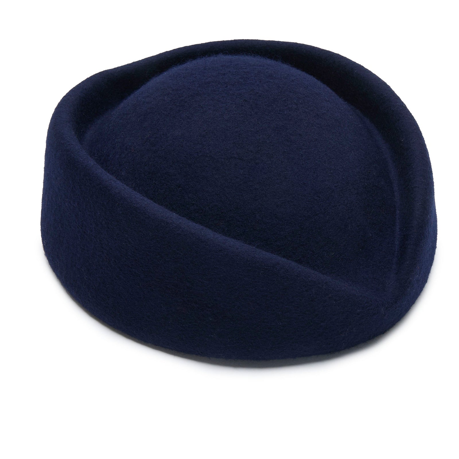 Lele Sadoughi HATS NAVY CONTOURED PILLBOX HAT
