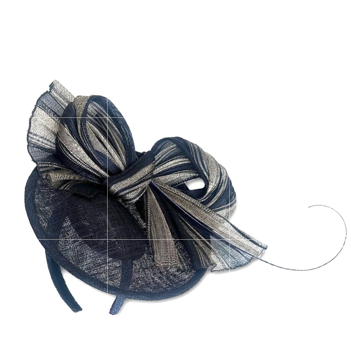 Lele Sadoughi HATS NAVY KIMBERLY FASCINATOR