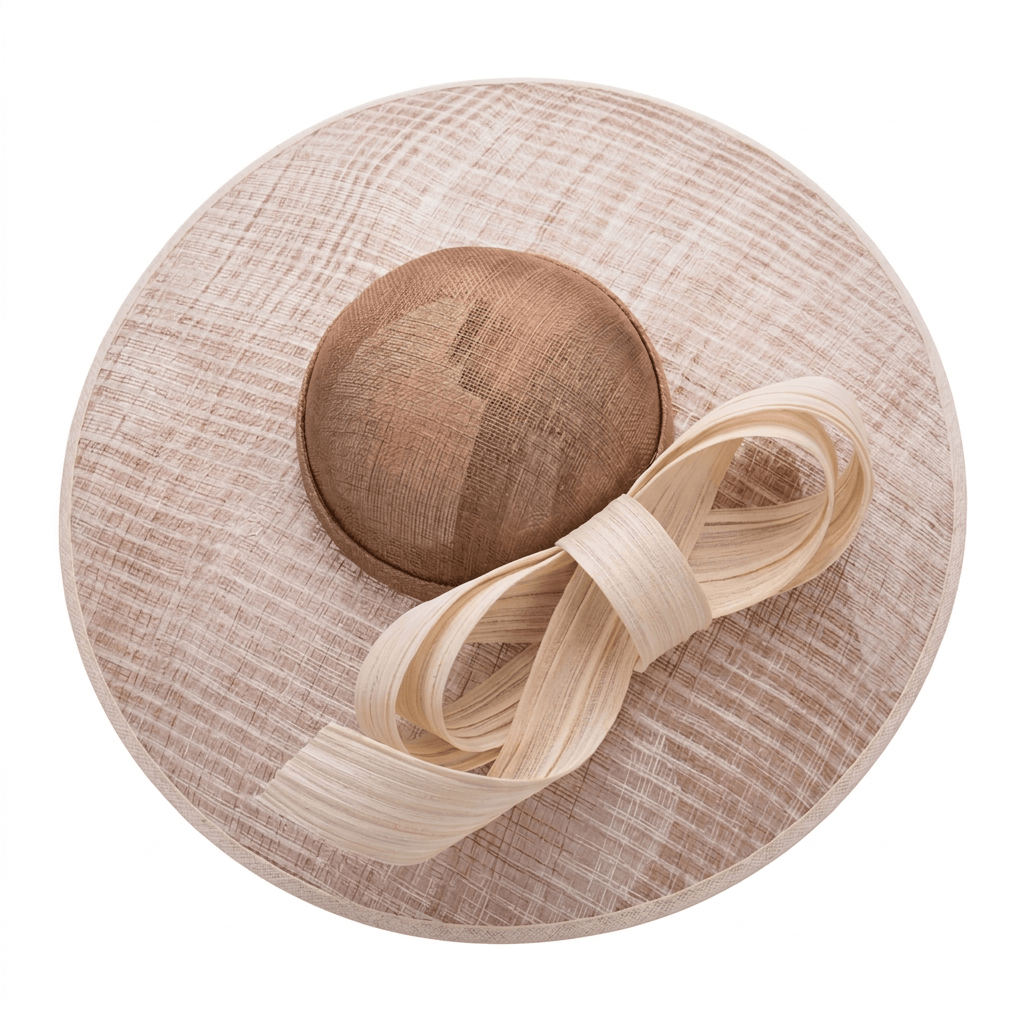 Lele Sadoughi HATS NUDE SUZANNAH FASCINATOR