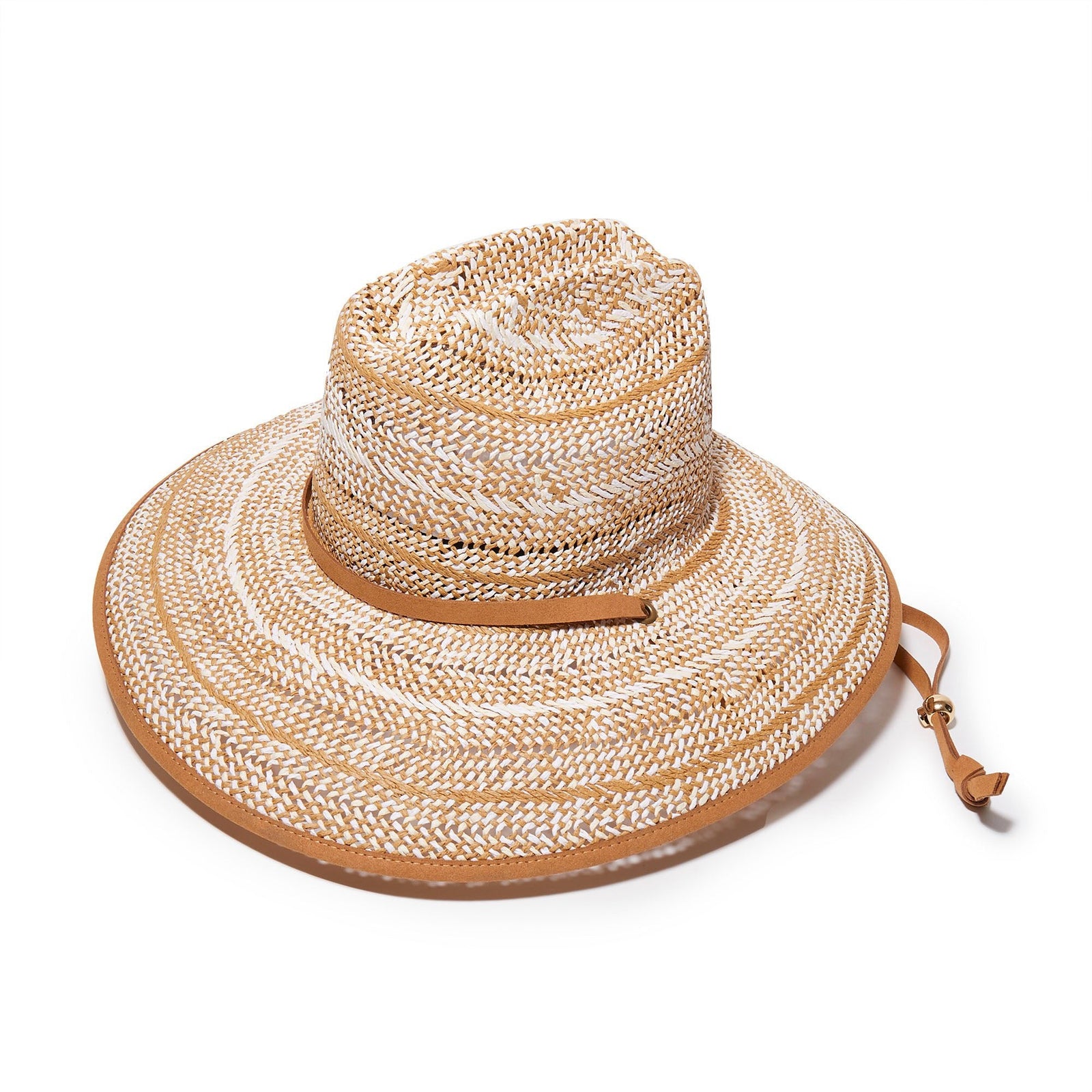 Lele Sadoughi HATS ONE SIZE PECAN STRAW WOVEN HAT