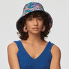 Lele Sadoughi HATS ONE SIZE SEA REEF EMBROIDERED LONG BRIM BUCKET HAT