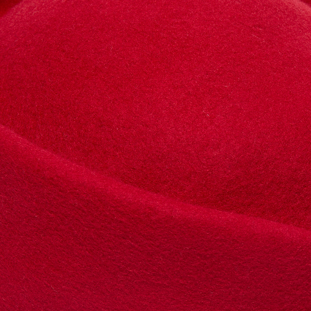 Lele Sadoughi HATS RED TAPERED PILLBOX HAT