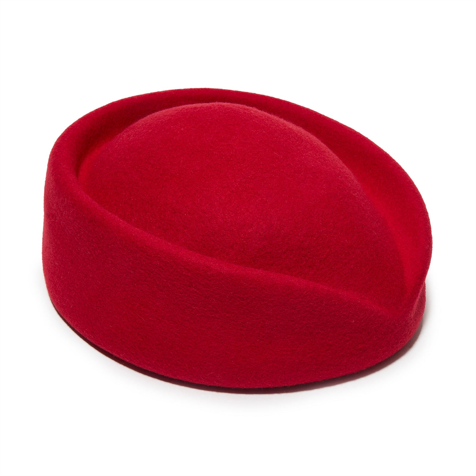 Lele Sadoughi HATS RED TAPERED PILLBOX HAT