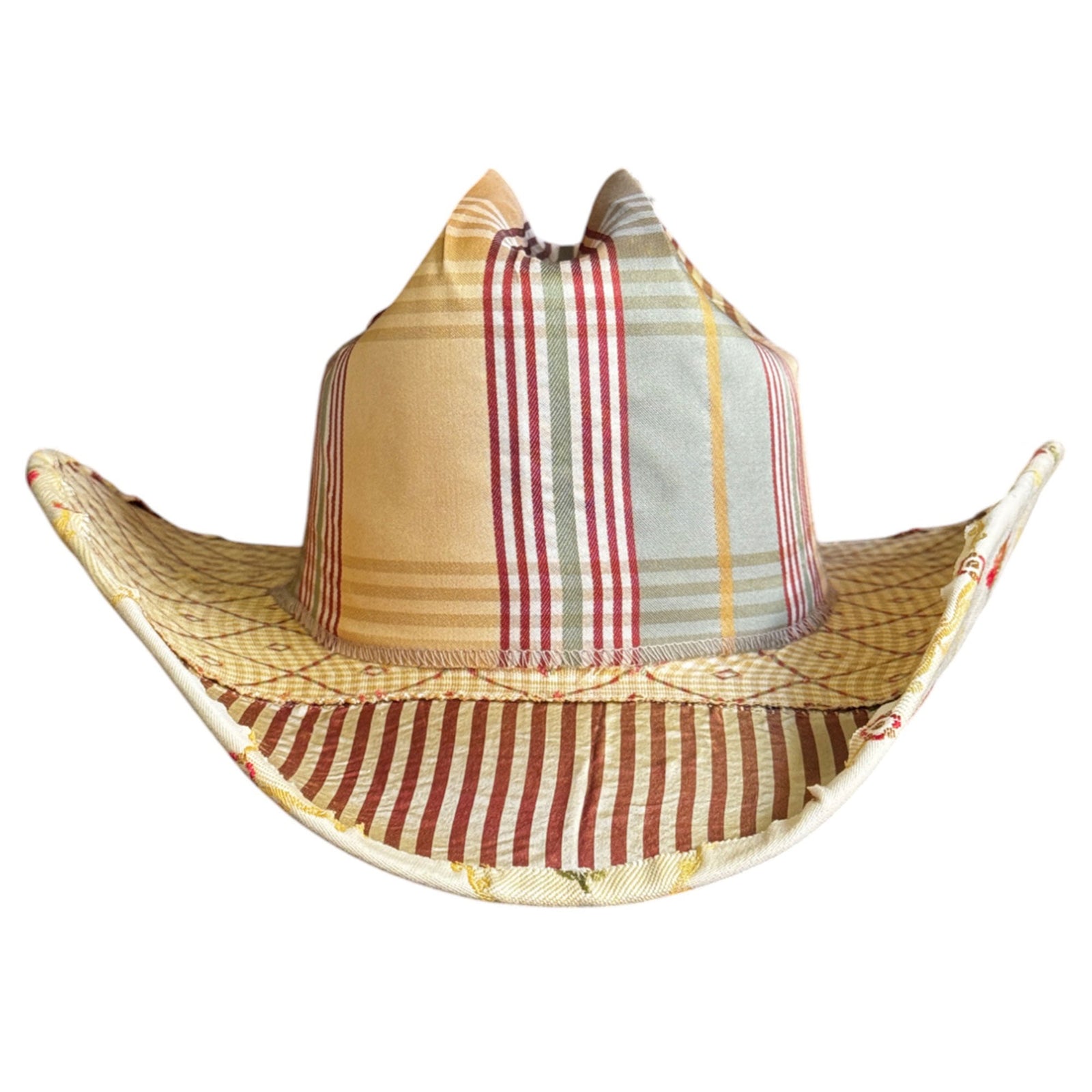 Lele Sadoughi HATS SOLAR FLARE FABRIC COVERED COWBOY HAT