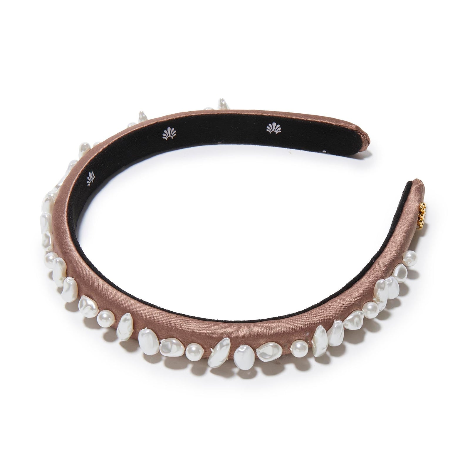 LELE SADOUGHI HEADBAND FAWN GIGI PEARL TREASURE HEADBAND