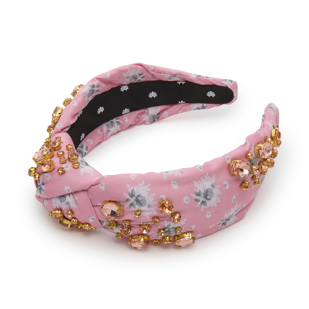 Lele Sadoughi HEADBAND LITTLE HOUSE ON THE PRAIRIE KNOTTED CRYSTAL HEADBAND