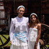 Lele Sadoughi HEADBAND LITTLE HOUSE ON THE PRAIRIE VERONICA EYELET TRIM HEADBAND