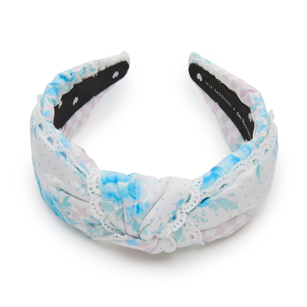 Lele Sadoughi HEADBAND LITTLE HOUSE ON THE PRAIRIE VERONICA EYELET TRIM HEADBAND