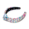 Lele Sadoughi HEADBAND ULTA STYLES FOR LELE RAINBOW SLIM KNOTTED BEADED HEADBAND