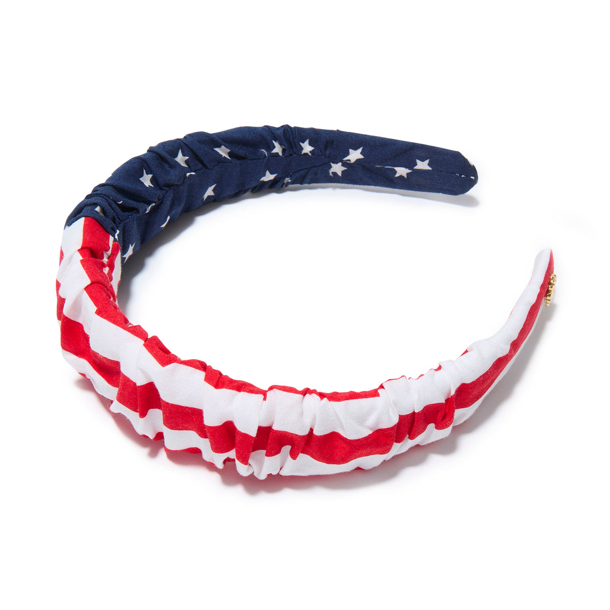 Lele Sadoughi HEADBANDS AMERICANA KELLY STARS AND STRIPES HEADBAND