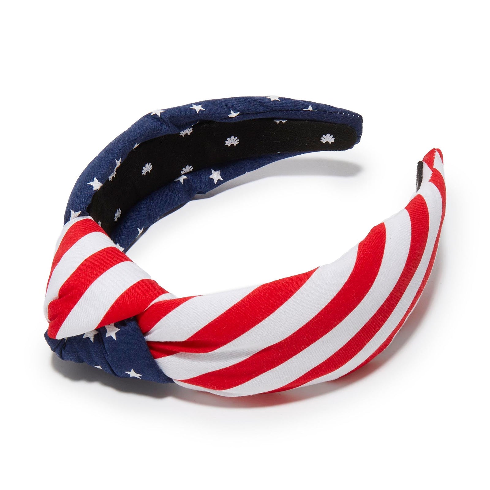 Lele Sadoughi HEADBANDS AMERICANA KNOTTED HEADBAND