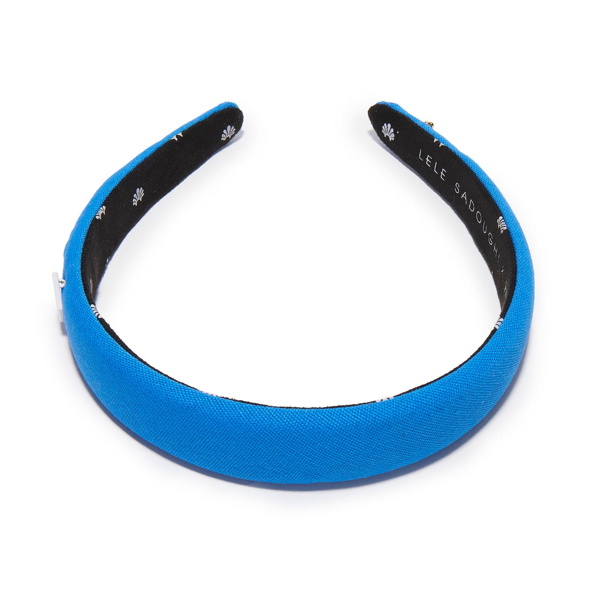 LELE SADOUGHI HEADBANDS AZURE BLUE ALPHA DELTA PI CHARLOTTE HEADBAND