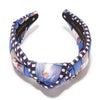 LELE SADOUGHI HEADBANDS BEACH BLUES LELE SADOUGHI X MARILYN MONROE KNOTTED PRINTED FILM STRIP HEADBAND