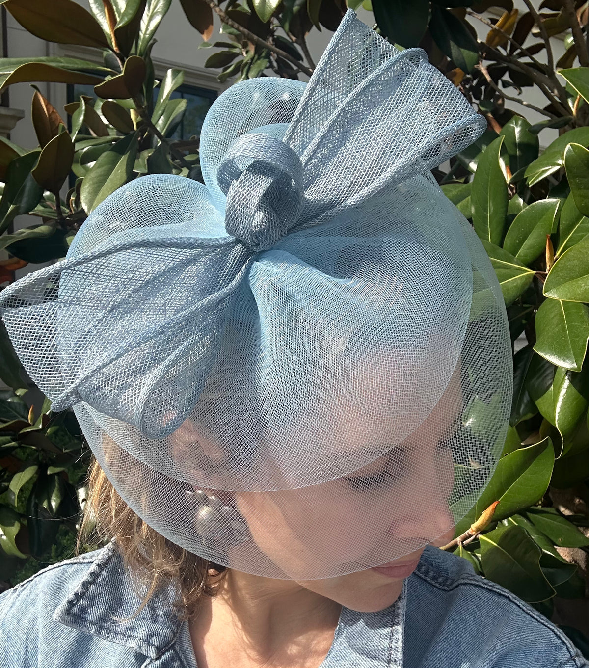 LELE SADOUGHI HEADBANDS BLUE LUANN FASCINATOR