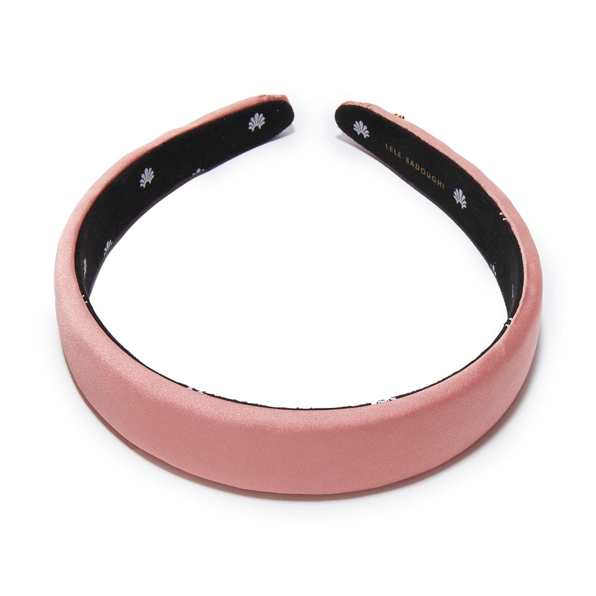 LELE SADOUGHI HEADBANDS BLUSH CHARLOTTE SILK HEADBAND